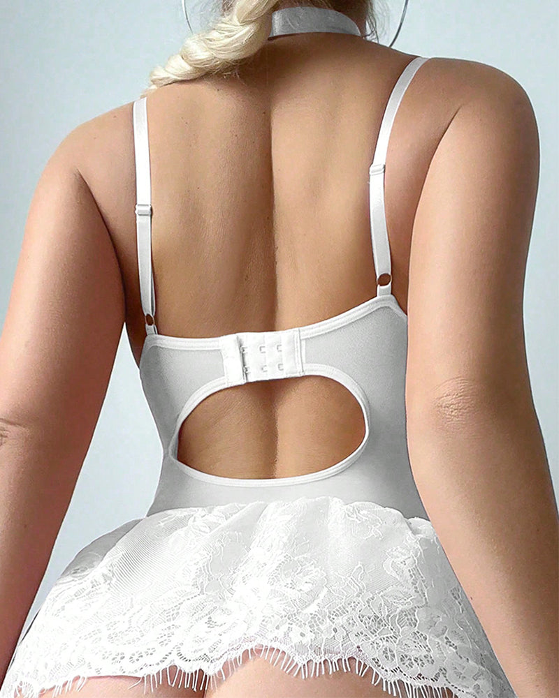 Zara™ | Romantyczne Body Lingerie z Koronkowymi Wykończeniami