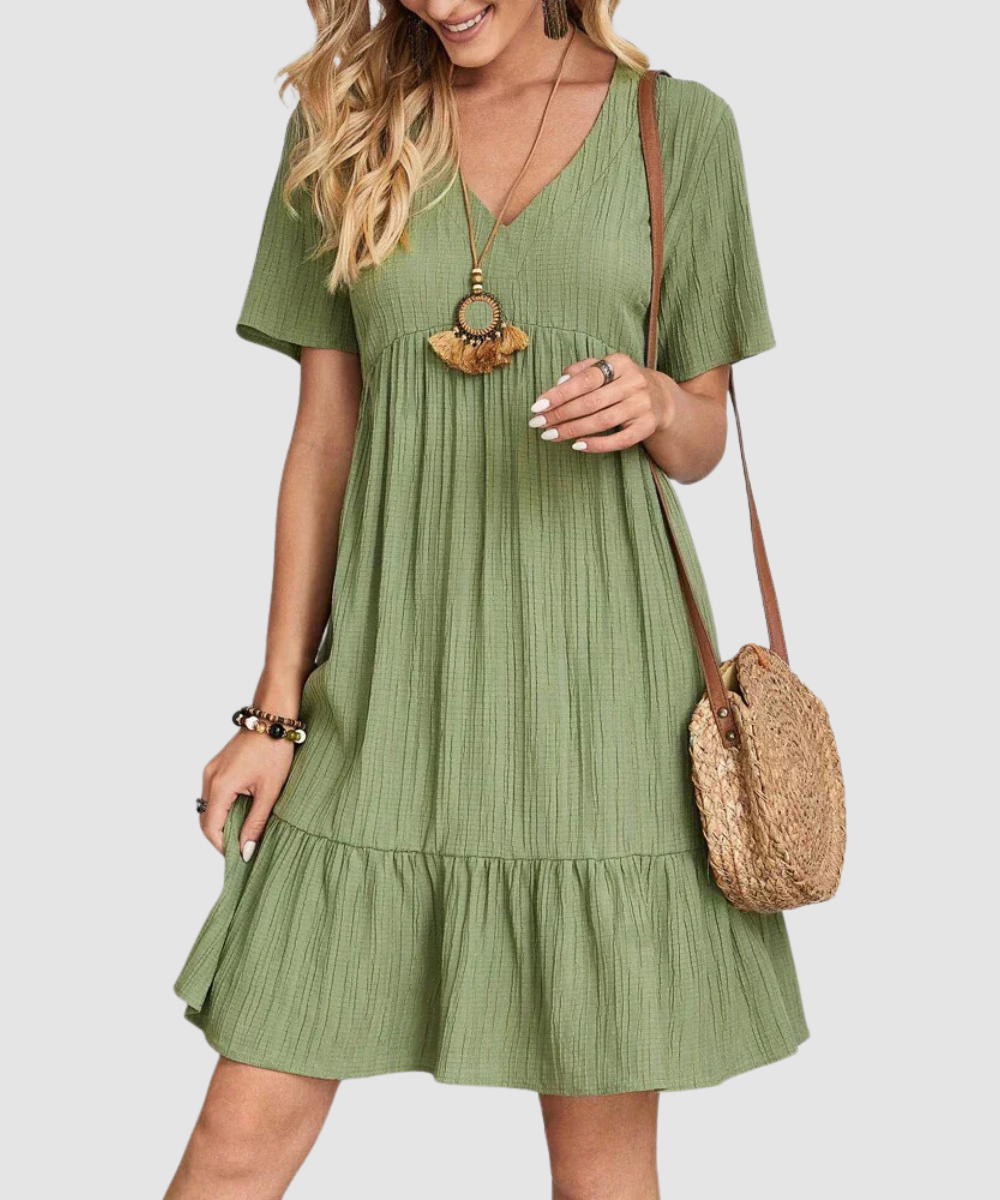 Essenz Tessa Casual Summer Mini Dress