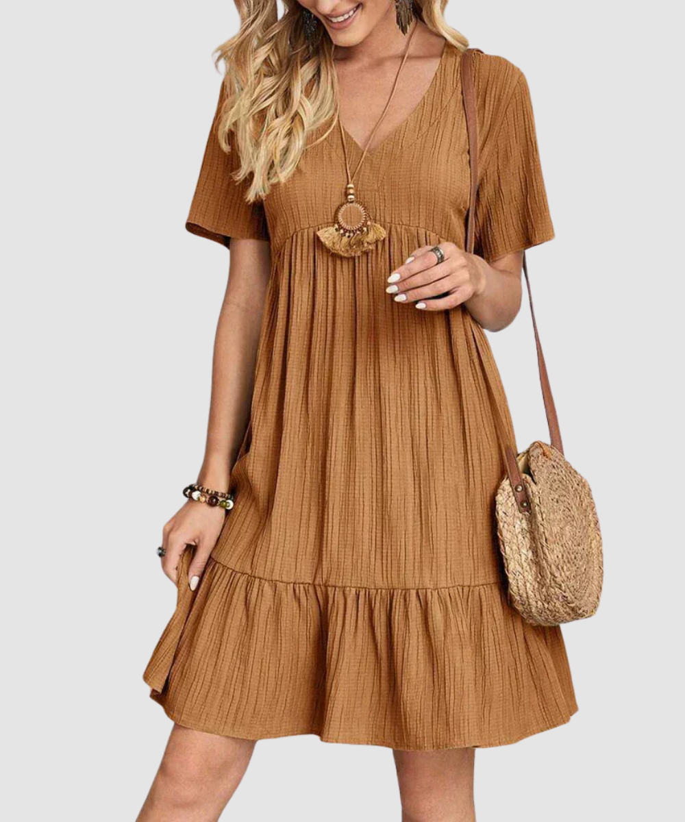 Essenz Tessa Casual Summer Mini Dress