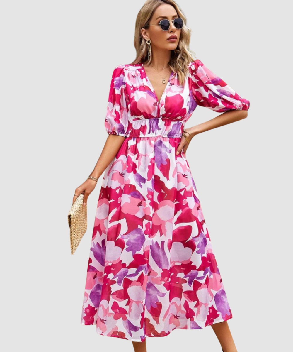 Essenz Danielle Luxe Timeless Midi Dress