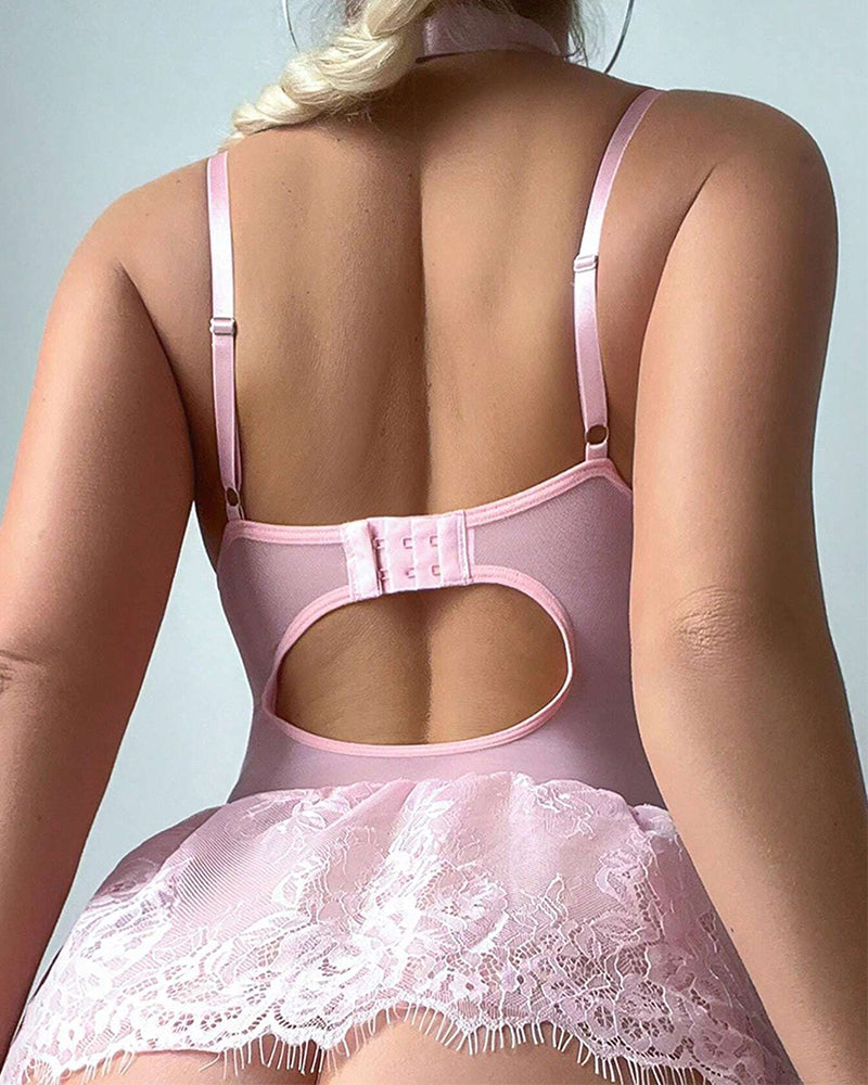 Zara™ | Romantyczne Body Lingerie z Koronkowymi Wykończeniami