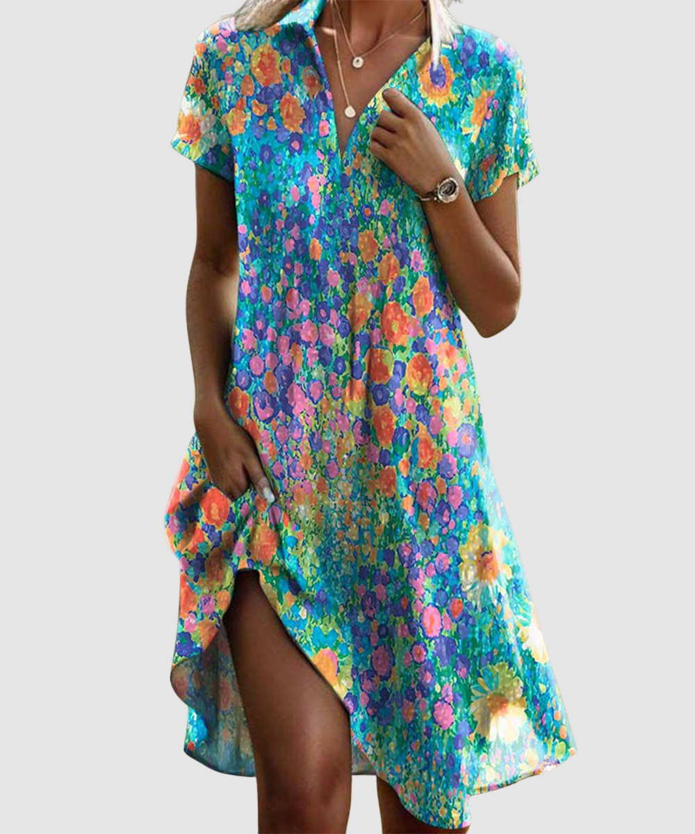 Essenz Els Flattering Midi Dress