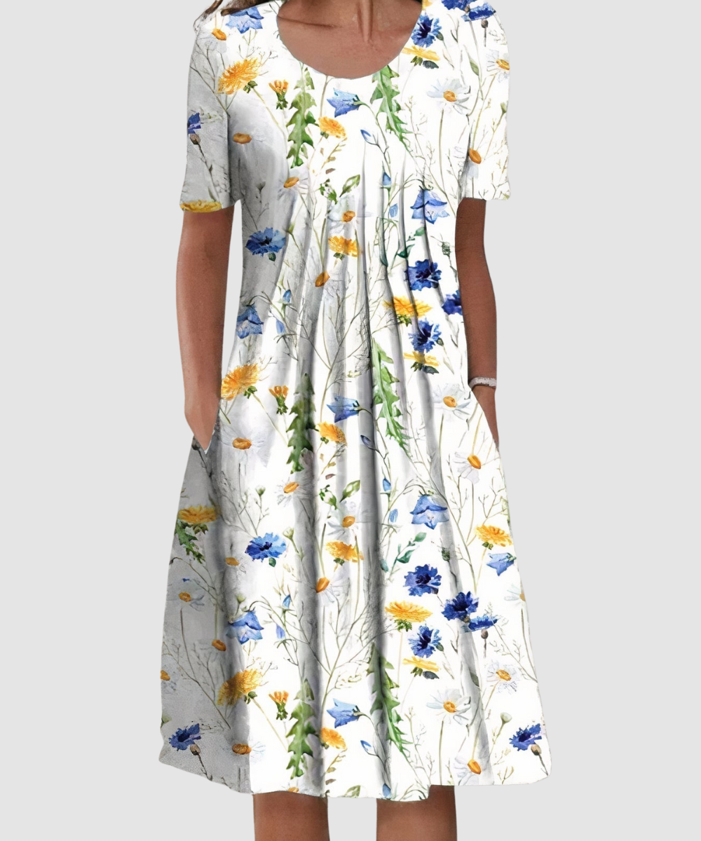 Essenz Lizzy Elegant Cotton Dress