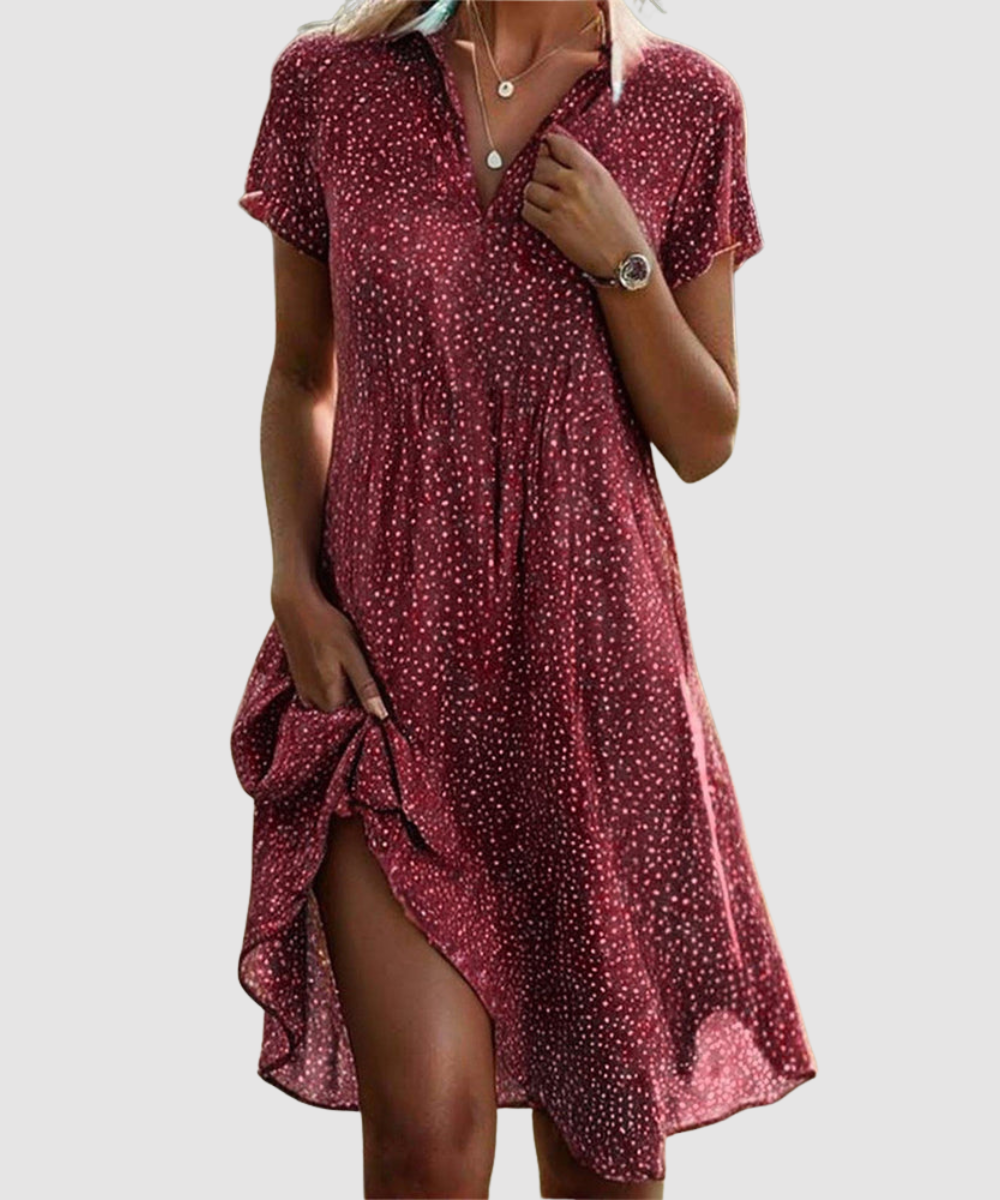 Essenz Els Flattering Midi Dress