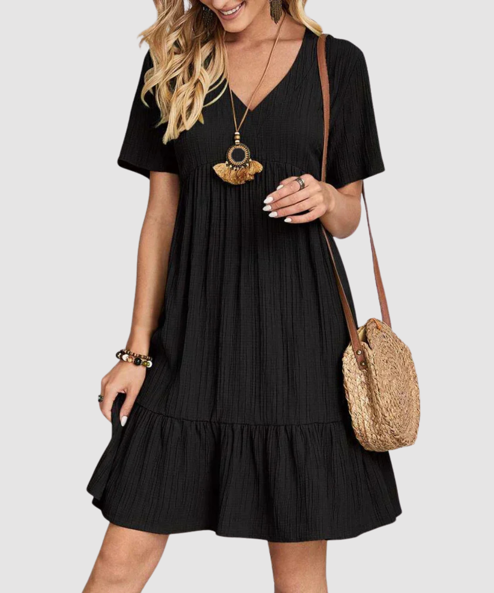 Essenz Tessa Casual Summer Mini Dress