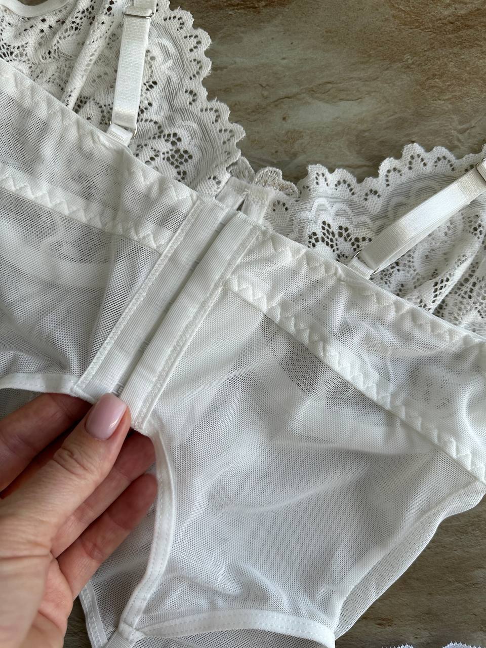 Leyla™ | Elegancki Zestaw Bielizny Ślubnej