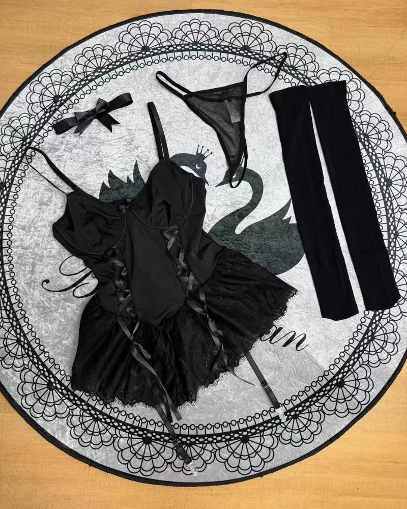 Zara™ | Romantyczne Body Lingerie z Koronkowymi Wykończeniami