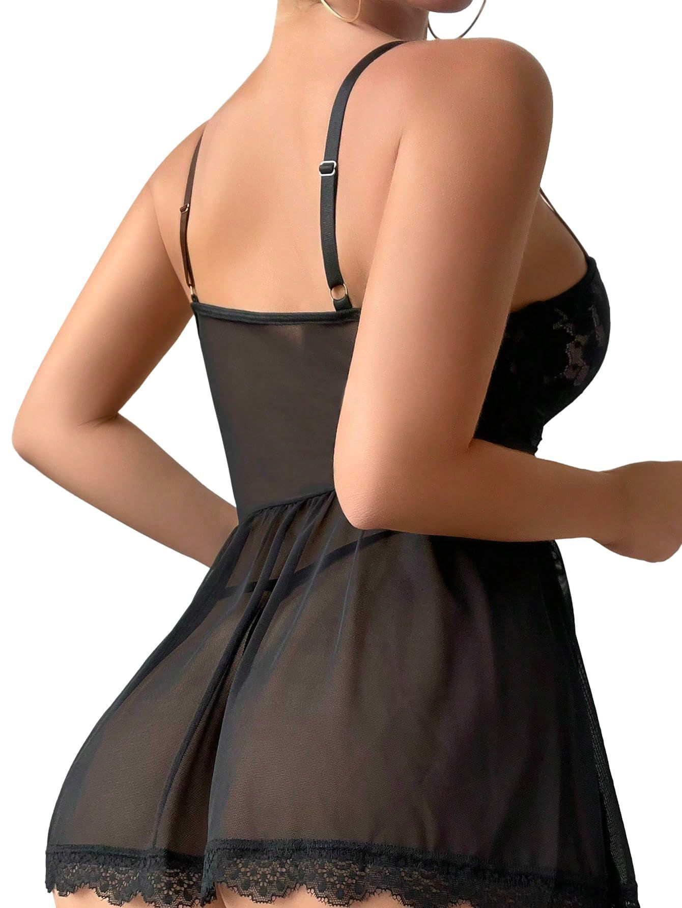 Kaley™ | Przezroczyste Babydoll