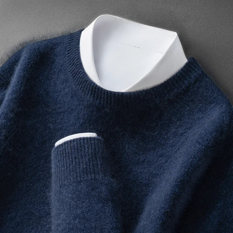 Andrzej Klasyczny Kaszmirowy Sweter