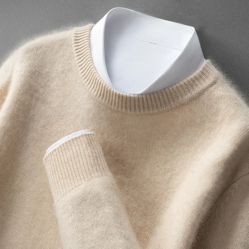 Andrzej Klasyczny Kaszmirowy Sweter