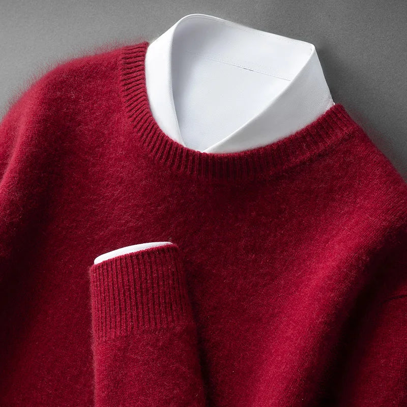 Andrzej Klasyczny Kaszmirowy Sweter