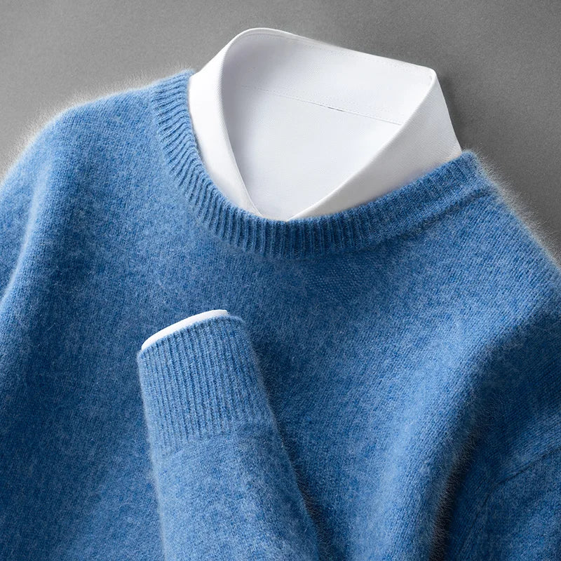 Andrzej Klasyczny Kaszmirowy Sweter